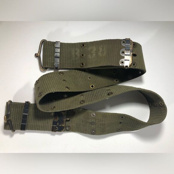 US 𝅺MILITARY Green  Belt Only Size L? Adjustable 46" as shown - Picture 7 of 8